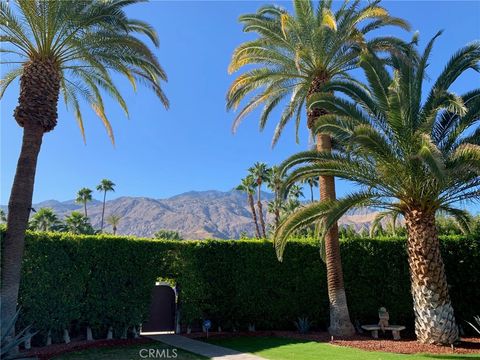 A home in Palm Springs