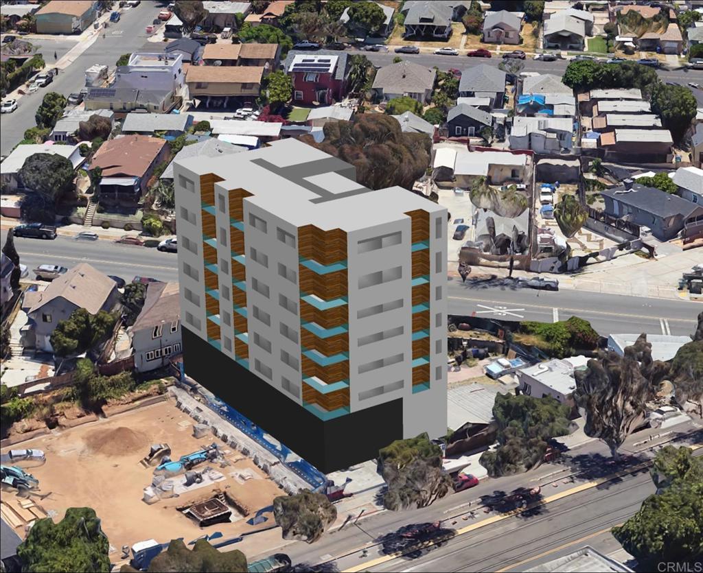 Leverage San Diego’s Complete Communities Plan for up to 6.5 FAR on this 5,146 square foot urban infill development site. Potential to build 35 or 49 units in a 55’ 5-story or 85’ 7-story multifamily building with up to 33,449 gross SF. Benefit from relaxed parking requirements and more design flexibility due to the site’s location in a Transit Priority Area. Lucrative CN-1-4 zoning offers the potential for commercial and mixed use. Located just east of Downtown San Diego in the Logan Heights neighborhood, the site is conveniently located next to the MTS Trolley Orange Line allowing easy transportation to employment centers across the region. The location of the site within an Opportunity Zone may allow developer to utilize incentives including capital gains tax breaks. Property currently has a small office building and lot is being used as small repairs for autos.
