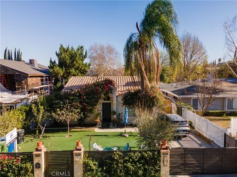 A home in Tarzana