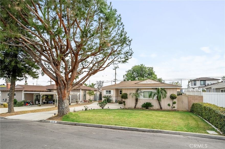 Welcome to 15116 Mystic St, Whittier, CA 90604—a fantastic opportunity to own a 4-bedroom, 2-bathroom home in one of Whittier’s desirable neighborhoods. This charming 1,428 sq. ft. home sits on a 6,051 sq. ft. lot, offering great potential for renovation and customization. Built in 1955, this home boasts a solid foundation and timeless structure, making it the perfect canvas to create your dream home.



The property features a spacious layout, central heating, and a wood construction design that adds to its classic appeal. Located in a quiet residential area, this home is close to schools, parks, shopping, and dining. Whether you're an investor or a buyer looking for a property with value-adding potential, this home is priced to sell fast!



Don't miss this chance to transform this gem into your perfect home. Schedule your private tour today!