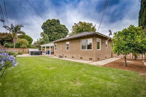 A home in Santa Ana