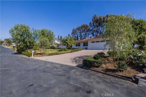 A home in Yorba Linda