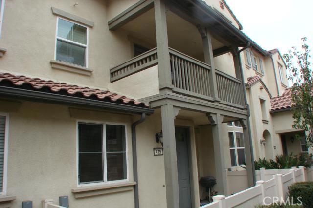 RIVERBEND MASTER PLANNED COMMUNITY!!!! 2 Bedroom with large loft including upgraded custom cabinets. Gourmet Chef's Kitchen with granite counter tops and white cabinets with Stainless Steel Appliances including recess lighting through out. Interior Custom paint with ceramic tile and wooden plantation shutters. Large Master Bedroom with walk-in closets and Master bathroom has dual vanity sinks, separate shower and oval tub. Laundry upstairs. Upstairs Loft perfect for office, hobby or family room area, includes shutter, drawers, large desk area, shelving, etc.. Direct Garage access with numerous custom built-in cabinets. Enjoy the quiet neighborhood and Jr. Olympic Pool & Spa with WIFI in pool area. Walk to the newly built sports park, basketball courts, soccer fields, baseball fields, club house and entertainment center, picnic/BBQ area and play areas. Resort-like living. HOA includes Internet. The Riverbend Master Planned Community has it all. Direct access to Santa Ana River Trails for jogging and biking that takes you to the beach. Close to 55/57/91 freeways and churches, schools and shopping.