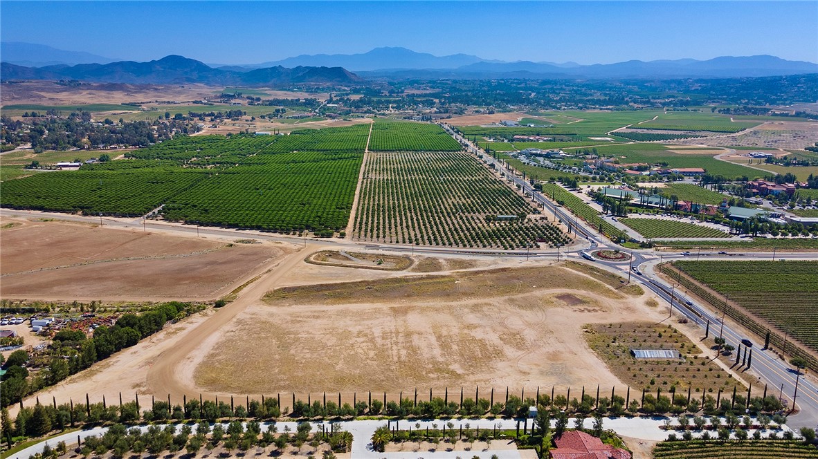 WINERY SITE AVAILABLE!! Located directly adjacent to Carter Estates Winery and across the roundabout from South Coast Winery!
This is a very rare and beautiful parcel in the heart of Temecula Wine Country! Located at the roundabout at the corner of Rancho California and Anza Road, the parcel is approximately 13.36 acres - perfect level with water, sewer and natural gas lines adjacent! This property for Class l, ll or lll Winery - Other Uses allowed with the Winery include Wedding or Special Occasion Facility, Bed and Breakfast Inn, Gift Shop! Gorgeous views in all directions, and the best visibility and access you can find!