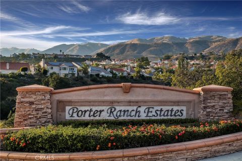 A home in Porter Ranch