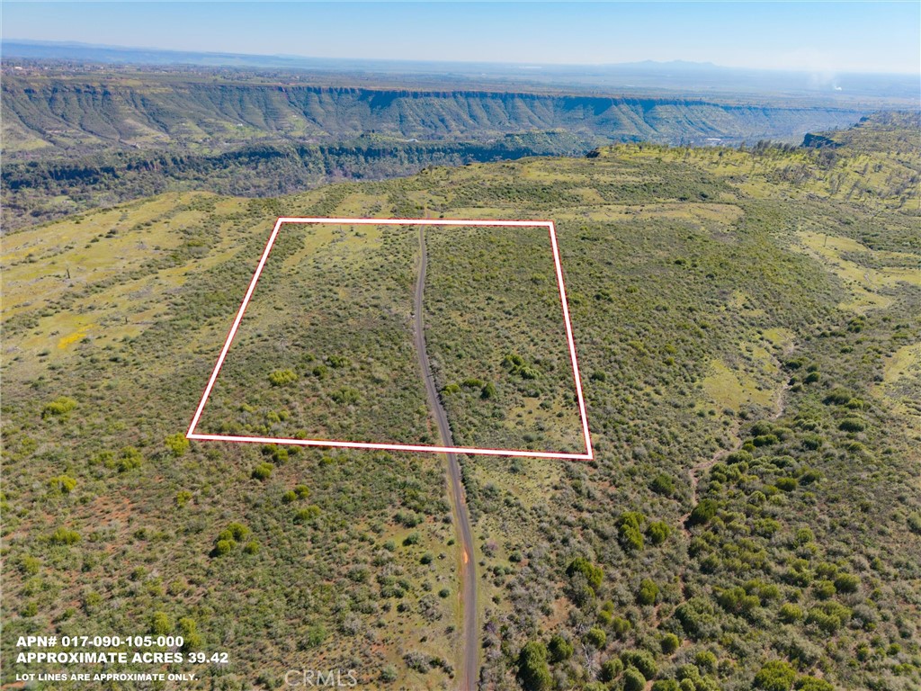 With stunning, panoramic views, this secluded, gently sloping acreage is a lovely place to build your dream home or set-up your perfect weekend get-away retreat! Wilder Rd is gated at Hwy 32 for added privacy and security and over 3 miles of the private road to the property is paved, making it a pleasant, less than 25-minute drive from Chico's city limits. This 39.42 acre property is part of the Buzztail Community Service District and could be connected to the deep, community well which is professionally operated by Del Oro. Some neighbors have opted to drill their own wells and go "off-grid" for the ultimate in self-sufficient living! Over the creek and through the scenic, foothill pastures you will go . . . to your own private oasis! The adjoining 39.5 acre property is also FOR SALE (Zinfandel APN017-090-100), so one could purchase both for enhanced seclusion and flexibility!