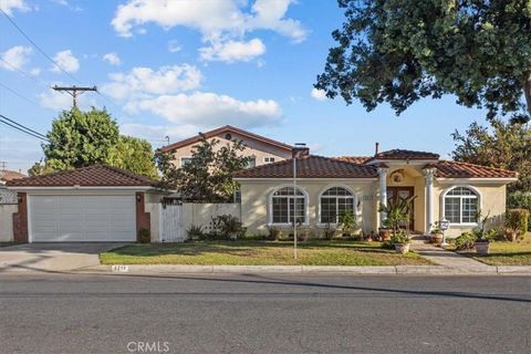 A home in Downey