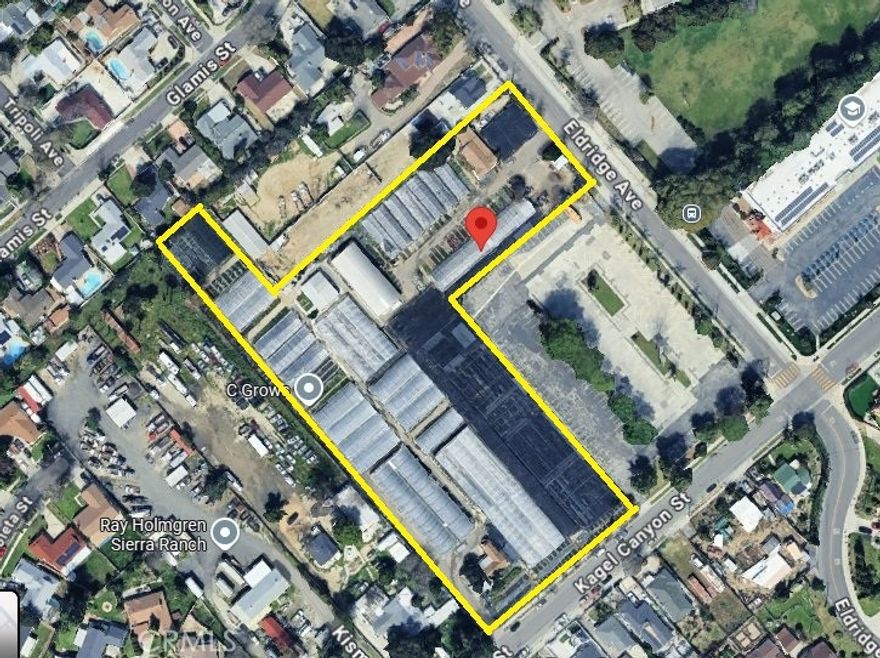 2 parcel and sold together, 1) 11555 Eldridge Av., is 129,822 Sqft.,(2.98 A/C)., 2) 11545 Kagele Canyon St., is 68,249 Sqft.(1.56678 A/C) Total: 198,071 Sqft.,(4.54 A/C )Land!!. Zone is same #LARS., and land must sold together. This lot for last resource for Developer dream flat land, less 5 minute way from fwy#210. Nice and quiet neighbor hood in Sylmar. Sold is "As Is". Both has a good paved street and all utility is in public.