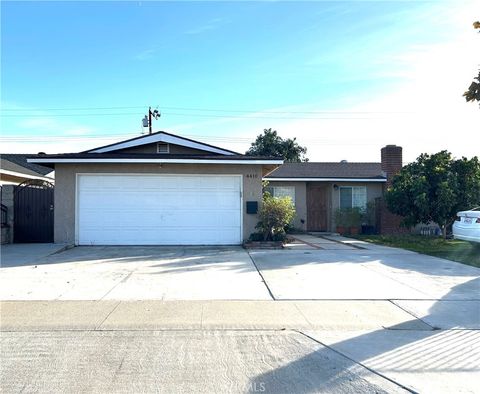 A home in Santa Ana