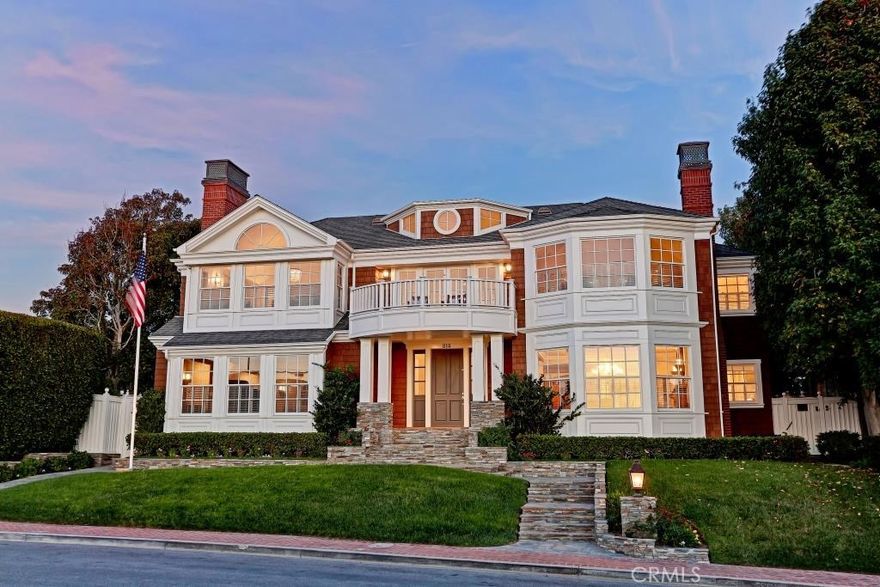 This is a once in a generation opportunity to obtain a prime ocean view heritage home. With 30 rooms throughout the combined estate and garage parking for 5 cars, this is a one-of-a-kind property just 0.5 mi from the beach. Enjoy the elite lifestyle and luxurious estate living found only in the prestigious Hill Section of Manhattan Beach.&#160;The very private estate offers a park-like setting on over 1/2 acre. Ocean views are found at many vantage points across the property. The home displays true, classic Nantucket architectural detailing with a timeless, commanding presence. Ocean views are found at many vantage points across the property. Capturing and blending natural elements such as rough-hewn stone and rustic, reclaimed woods, these details lend to the authenticity, warmth, and sophistication of a classic family retreat.&#160;&#160;From entertaining on a grand scale to hosting intimate gatherings for all ages, this showcase estate is truly unique to the legacy of Manhattan Beach. At appx. 7,200 sf, the main house offers 5 bds/5.5 baths, Finished basement level, wine cellar, gym area, game room/media area, mud room and bonus room. Detached 1 bd/1 ba guest cottage captures ocean views; has attached 2 car garage & outstanding subterranean man cave with 2nd wine cellar, gym area, library and pool hall. Full private sport court, 2 outdoor cooking areas, fire pit, pool & spa, 2 pergolas, detached 3 car garage.