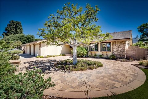 A home in Yorba Linda