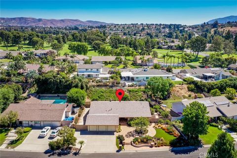 A home in Yorba Linda