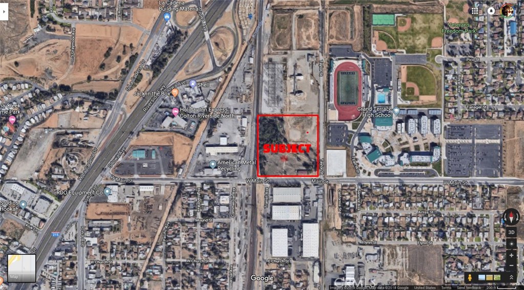 Build your own Warehouse / Industrial Business Park! 9.87 acres Industrial Land zoned M2 in desirable & fast growing Grand Terrace-The Blue Mountain City. Proposed 208,750 SF warehouse with city. The warehouse will have 35 feet height clearance with 40 loading docks and 200 parking spaces. The city welcomes Industrial Business Park under the proposed Gateway Specific Plan! Grand Terrace is an exceptionally safe and well managed city, known for its natural beauty and recreational opportunities; a vibrant and diverse local economy; an outstanding quality of life that fosters pride and an engaged community. Grand Terrace’s small-town appeal and ideal location situated on the I-215 corridor between two major metropolitan cities, Riverside and San Bernardino, make it one of San Bernardino County's most desirable places to live, work, and play.