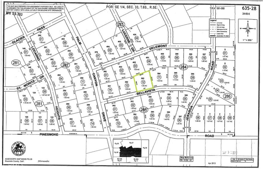 ***Come VIEW and MAKE an OFFER TODAY! Amazing land opportunity located in the Alpine Village area of Mountain Center CA.  This 1 ACRE residential parcel is tucked away in a scenic location yet not far from the Coachella Valley and Palm Springs amenities.  Ideal for anyone looking to get away from it all and develop their own personal ranch style home.  A definite must see opportunity before it's too late!***