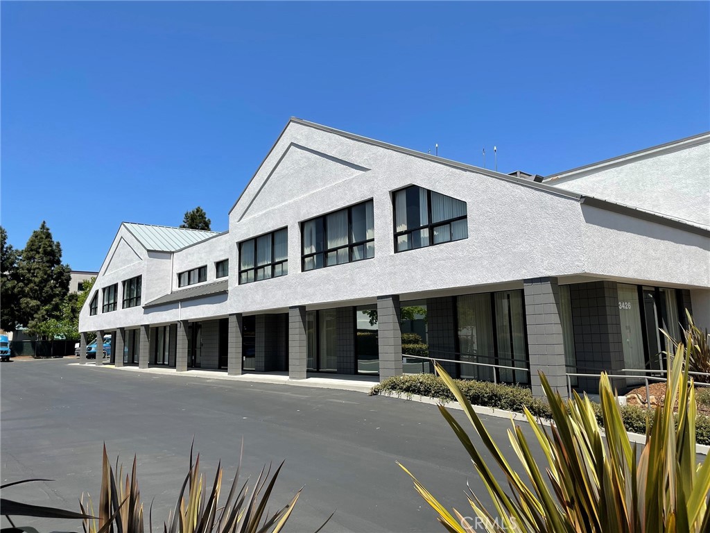 The office has a ceramic tile entry area, a kitchen, two private offices on the ground floor, and a large open work area located on second floor. Near the Prado Road on/off ramps. NNN ($0.45)