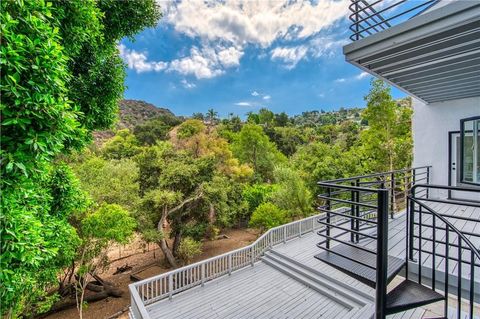 A home in Sherman Oaks