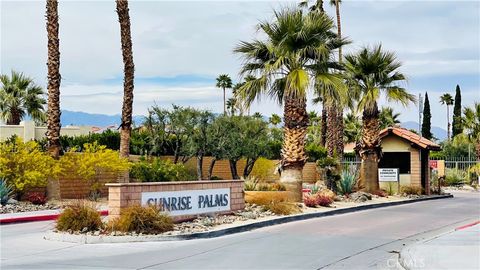 A home in Palm Springs