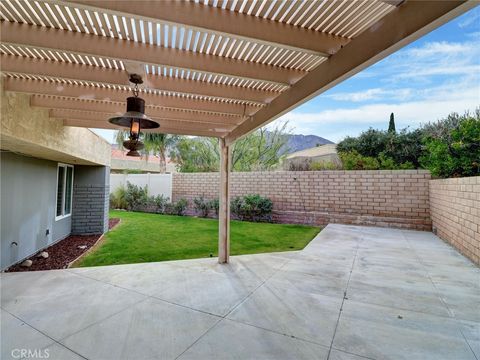 A home in Palm Springs