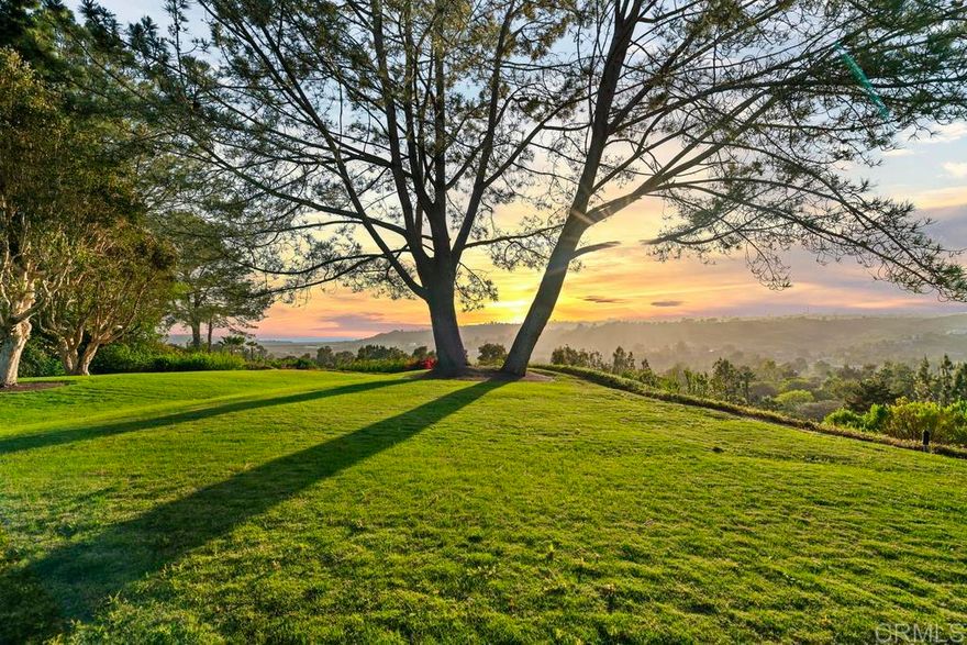 Once in a Generation does an property in RSF Covenant, on the West side, with uninterrupted OCEAN, Golf Course & Mountain Views come available. An Estate driveway leads to impressive entry gates and upon entering the motor court the Ocean Views are Immediately Revealed!!! The all One-Level Classic Montecito Estate offers a timeless look with high ceilings, floor to ceiling windows and spaces flooded with natural light. Easy to up-date the a Modern style. Total peace and privacy are yours throughout the 4.03 all usable lot and indoor/outdoor lifestyle is enjoyed with doors leading out to the pool/spa, which offer Amazing Golf Course and Mountain Views as your back drop plus a open air Pool Cabana with pool bath, sitting area and dining area. The bedroom hall is grand and light filled and you will enjoy working from home in the work office/ library.  Other amenities include: Gym, Luxurious Master Suite w/separate His and Her Spa Baths and all with direct access to jacuzzi and private fire pit.