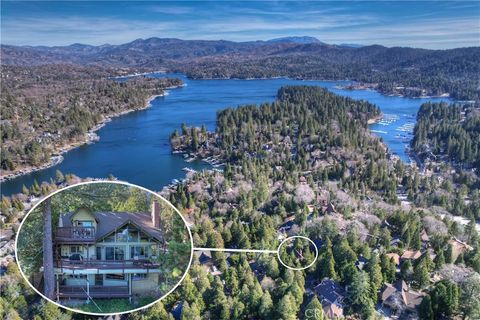 A home in Lake Arrowhead