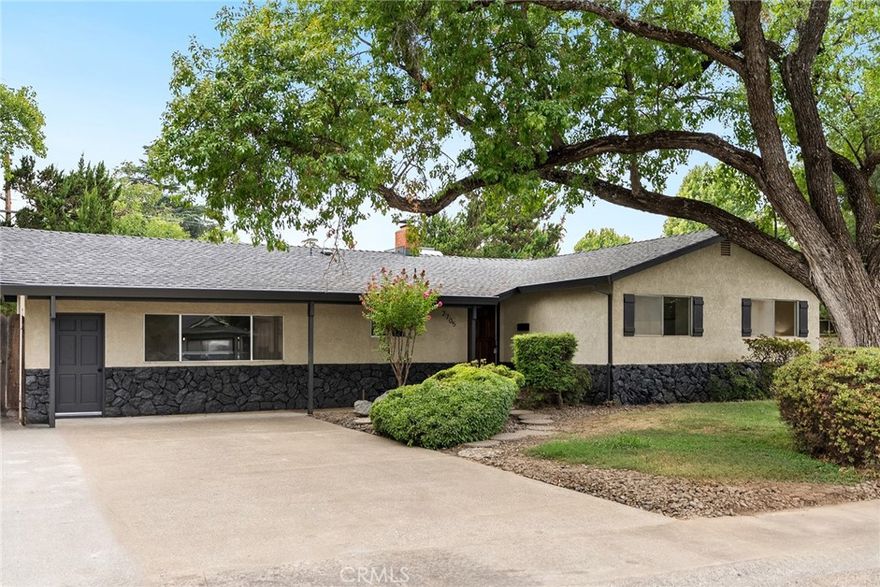 Welcome to 2705 San Jose St! This home has been beautifully remodeled and the Seller has spared no expense to create a stunning home. This home features 3 bedrooms, 2 bathrooms, a repurposed garage providing an amazing and spacious family room, a screened-in porch large enough for an extended dining room or even an outdoor living space, and a great backyard space. Oh, and we forgot to mention, there’s also an in-ground pool!! The main living spaces offer beautiful luxury vinyl flooring, bright and freshly painted walls, large windows allowing tons of natural light to stream in, updated ceiling fan and light fixtures, and to tie the entire room together is the brick wood burning fireplace. Can’t you just imagine kicking your feet up and warming them by the fire?!? The kitchen offers stunning granite countertops, a large stainless steel sink, open shelves, and elegant wallpaper that ties the space together perfectly with the cabinets and subway tile backsplash. The bathrooms have all been updated with low-flow fixtures, gorgeous wallpaper, and stunning fixtures. This home is located in a North Chico neighborhood close to restaurants, shopping, easy access to the freeway, schools, and just a few minute drive to historic Downtown Chico and Chico State. This home is going to fly off the market, don’t miss out and come view this property today!