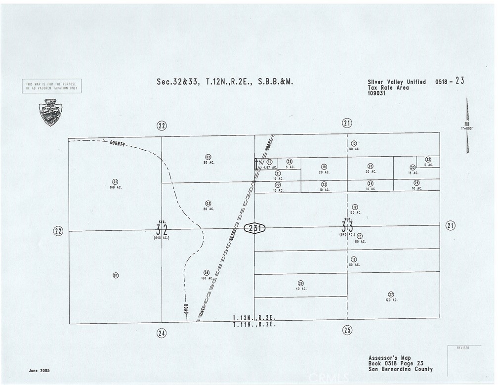 Nice 80-acre parcel with an unknown-condition well. Ideal for camping and off-road vehicles.