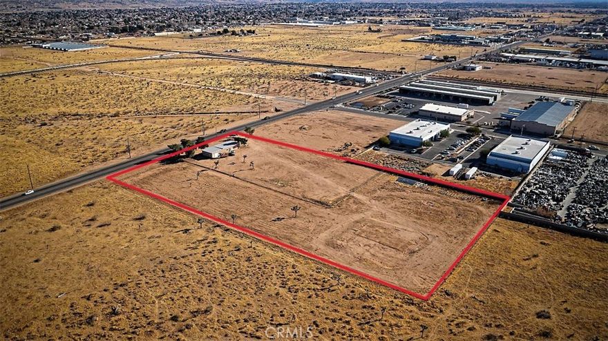 Prime 5-acre General Industrial (GI) zoned property in Hesperia, ideal for manufacturing, warehousing, and distribution. Featuring a partially rehabbed 1,530 SF building, this site offers immediate utility and endless development potential. Conveniently located near major transportation routes, including the I-15 freeway, with ample space for expansion, outdoor storage, or multi-tenant industrial use. A fantastic opportunity for investors and businesses looking to establish or grow in a strategic industrial hub.