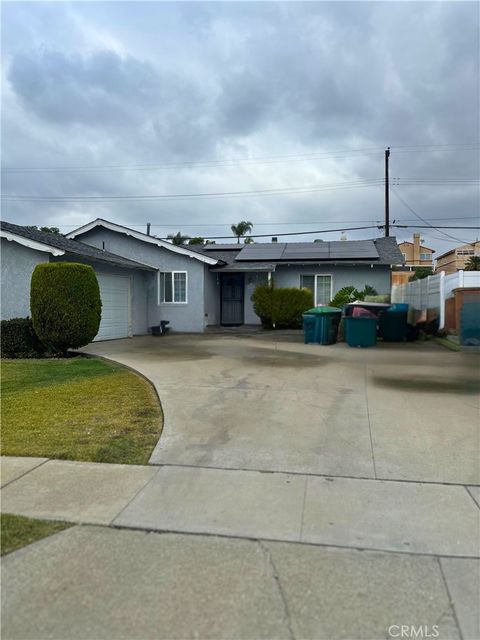 A home in La Habra