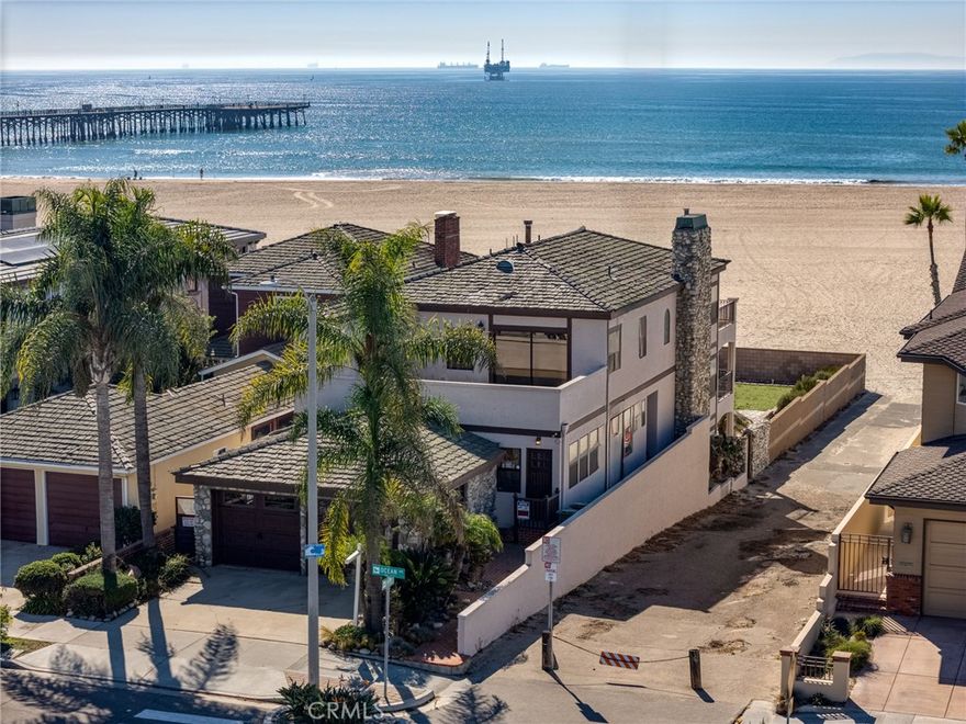 Arguably one of the most distinct collection of homes in the region, Seal Beach’s famed “Gold Coast”. Just 44 oceanfront properties line the sand of this idyllic community – widely recognized as Southern California’s last seaside enclave with the charm and of a bygone era. These offerings rarely change hands, often considered legacy properties. More distinguishing still – the property is one of just 14 premier corner parcels. A unique combination of square footage, direct beach access, and unmatched panoramas of the Pacific, spectacular sunsets, Catalina Island, and the area’s widest soft-sand beach. An exceptional opportunity to reimagine and enjoy the original 4,000 square-foot home, or develop the ideal respite. This extraordinary presentation also affords optimal proximity to the finest local amenities, resources, and recreation. 3-D interior video available for prospective qualified buyer.