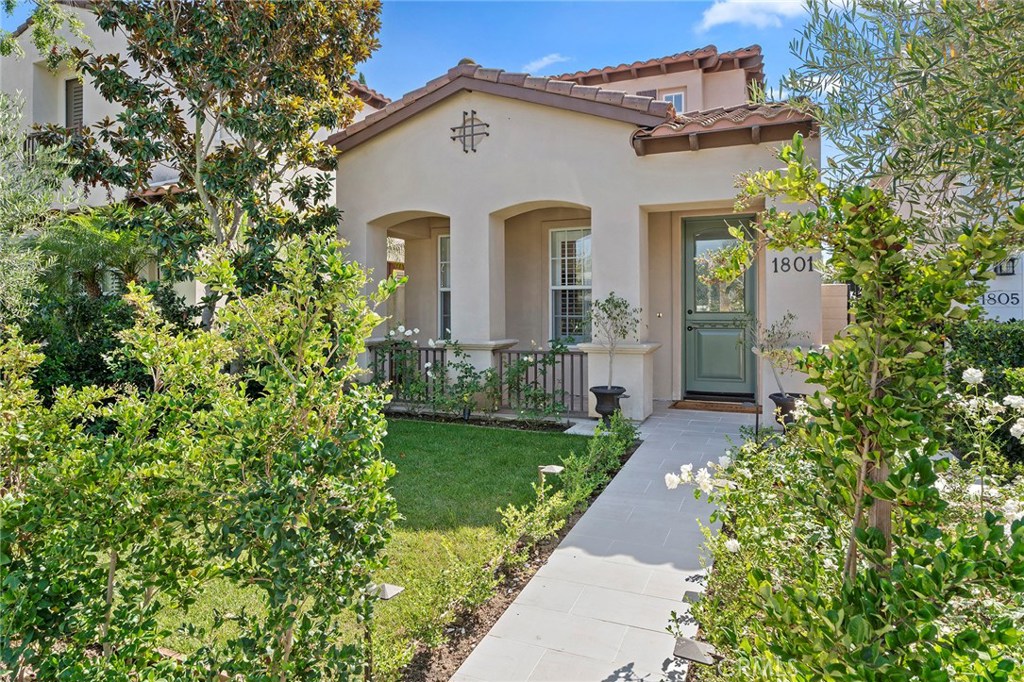 Situated on a quiet tree lined street in the highly desirable neighborhood of Cliffhaven sits 1801 Haven Pl. Built in 2001, this exceptional home with no attached walls features new wood flooring throughout, new paint, 9 ½ foot ceilings on the main level, crown molding, plantation shutters, and new landscaping with travertine walkway leading to the charming Dutch door. The large living room opens to the gourmet kitchen that features stainless steel appliances, ample storage, and cozy breakfast nook. The stunning master bedroom boasts a private fireplace, sitting area, en suite bathroom, and walk in closet complete with custom built in storage system. Upstairs also consists of three other bedrooms, which all feature custom closet organizers, laundry room with utility sink, and quaint loft, perfect for a home office. A three car garage and private patio complete this impressive home. With its close proximity to world-class beaches, top rated schools, fine ding and shopping, this is one home you truly do not want to miss!