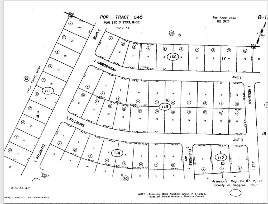 View Salton City, CA 92274 land