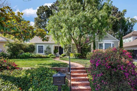 A home in Pasadena