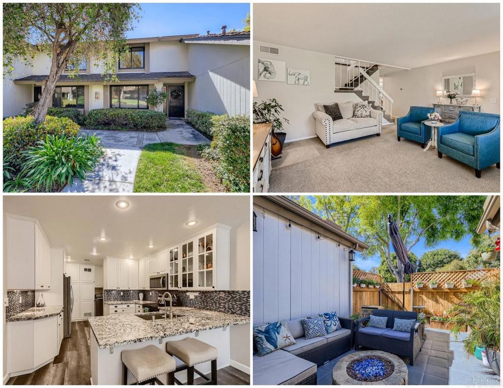 Run! Don't walk to this meticulously cared for Townhome! Spacious two story 4 bedroom 2.5 bath home feels like a single detached home living and offers a private patio to enjoy the sunny outdoors. Located in the highly sought-after community of Villa Monterey in Tierrasanta. White kitchen cabinetry w/large eating area, new granite counter tops, inside laundry room, 2 car attached garage with new high efficiency tankless water heater. New luxury vinyl flooring. New stainless microwave, washer and dryer, and farm sink. Newer appliances include dishwasher, refrigerator, disposal. Reverse Osmosis water filter system in kitchen. Complex offers pool/spa, tennis courts, RV/Boat parking which is part of HOA.