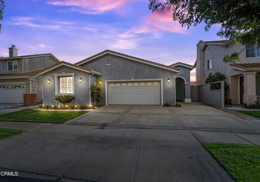 You've got to see this impressive remodeled single story home. This place features 4 beds, 2 baths and 2105 sq. ft of living space. Beautiful laminate floor all throughout, led lighting, warm color paint, built-in blinds, and much more. The bright living room and dining room are roomy enough, that can accommodate large family gatherings. The family room has a cozy feeling, it features a warming fireplace and a spacious kitchen with granite countertops, a breakfast bar, stainless steel appliances, and abundant cabinets for storage. Beautiful spacious master bedroom, with lots of natural light coming from the large picture windows, a walk-in closet and your own bathroom with dual-vanity, and a large bathtub for you to relax. Convenient inside laundry room. In the peaceful backyard, you'll visualize yourself with Family BBQ's and entertaining area in the big size covered patio. Attached 2 car garage and extra parking in the driveway plus property has solar panels.  Located in one of Oxnards nicest neighborhoods, close to St Johns Hospital,Shopping Centers, schools, parks and much more.This is the one you've been waiting for! Hurry up! This is once in a lifetime opportunity!