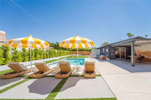 A home in Palm Springs