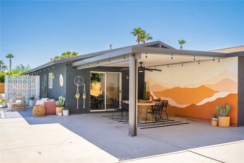 A home in Palm Springs