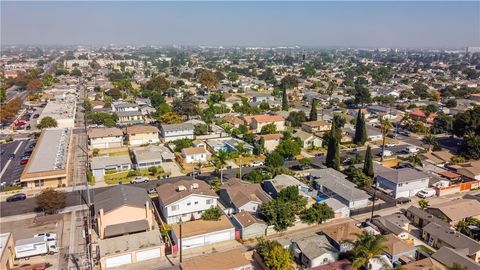 A home in Downey