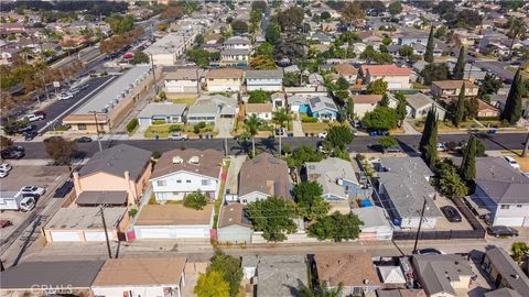 A home in Downey