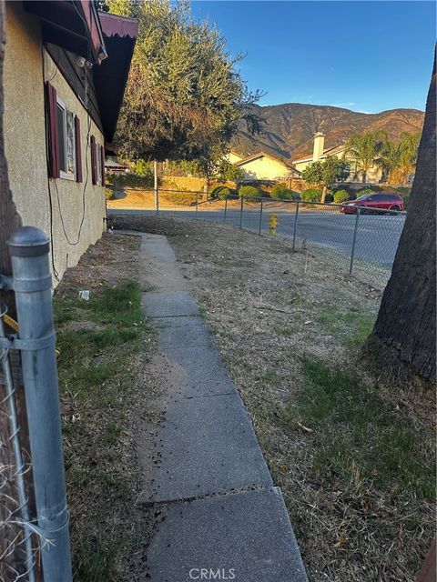 A home in San Bernardino