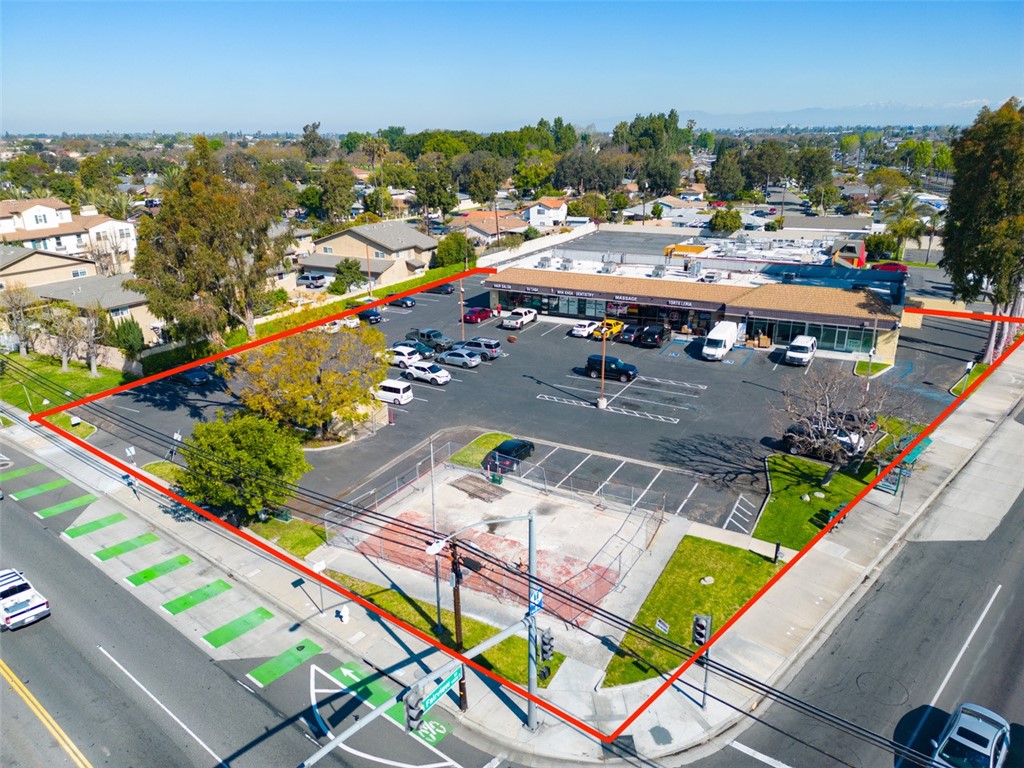 VALUE ADDED OPPORTUNITY on a PREMIER CORNER LOT! Seller will only consider a short escrow. Prime 50,094 square foot Lot at the Corner of W. Edinger and S. Fairview in Santa Ana. BUILD THE OUTPARCEL pad and make this a cash cow. Existing fully leased 9,099 square feet of retail space PLUS an empty outparcel pad. Each unit has a private bathroom. Electric and Gas is separately metered. Water, house lights, property taxes and insurance are covered by CAM fees. Well over 1 acre here, come and get it. Some of the tenants have been in the property for decades, most are short term. GSI does not include potential income from the vacant/empty outparcel which was a restaurant. (Might be good for a Starbucks or something of the like?). I will post NOI as soon as I receive those figures from the Seller. Most leases go through 9/2026, on in 2028 and one could go through 2030 if the tenant exercises his option to extend. Some of the tenants have been in the property for decades. We have a Phase One Environmental Site Assessment with an inspection date of October 23, 2015 which states “The former building on the south side of the subject property was recently demolished” so this Phase One Inspection was completed after the removal of that structure. I am happy to provide a copy. This sale includes parcel numbers 407-041-35 and 407-041-36, no they will not be sold separately.