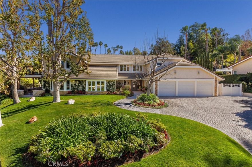 Almost 6 acres in the heart of South Orange County!!! With only two owners and last available in 1981 this one of a kind jewel of Nellie Gail Ranch is an equestrian lover's dream and a once in a generation opportunity. Lower private equestrian area includes a 4 stall barn with tack room and office, multiple additional outdoor stalls, huge pasture area, your own private riding ring, and independent private paved road with access from Paseo De Valencia. The home has a end of Cul-de-Sac location with a resort style backyard including pool, spa, waterfall, outdoor bar and kitchen, large grass area and panoramic views of Saddleback Mountains all to be enjoyed while overlooking your private ranch. The interior is spread out and expanded to almost 5500 square feet with a chef's kitchen attached to the great room and adjacent game room. A large living room and separate dining room plus 2 downstairs bedrooms allow plenty of space for guests or visiting family. Upstairs leads to a private master suite with retreat, separate office, his and hers walk in closets. Plus an upstairs loft and 2 additional bedrooms. Centrally located with 5 minute freeway access, award winning schools, nearby dining, entertainment and shopping. Low tax rate, no mello roos and low association. Miles of horse trails, world class equestrian facilities, tennis and swim club make Nellie Gail Ranch a hidden oasis for the most discerning buyer.