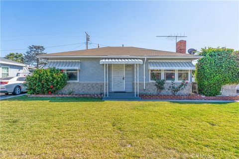 A home in Downey