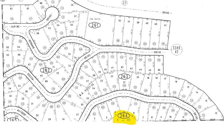 7500 square feet vacant lot close proximity to water and electricity source.