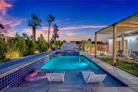 A home in Palm Springs