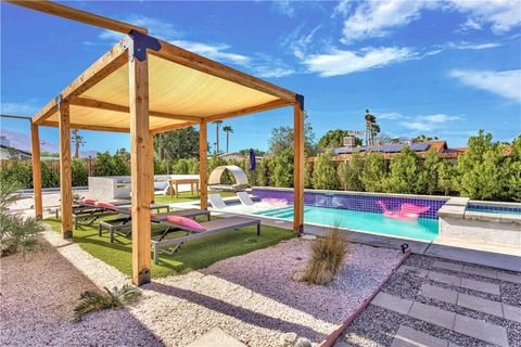 A home in Palm Springs