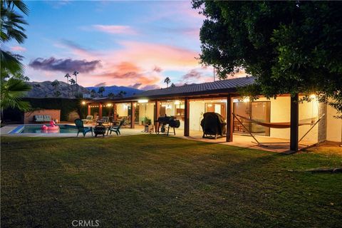 A home in Palm Springs