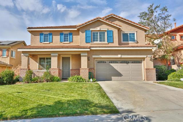 This home is here to impress! This 2443 +/- square foot home with 3 bedrooms + loft, 2.5 baths, located on a spacious 8151 +/- square foot lot has been meticulously cared for and updated by the owners over the last several years. You enter to a welcoming entry that opens to the 2nd story giving you tall, open ceilings. The kitchen opens the living room that has a fireplace and room for the entire family. Also downstairs in the half bath for guests. At the top of the stairs is the loft which gives you many options on how to use it. All of the bedrooms and the full laundry are located upstairs as well. Out the back of the home is a beautiful covered patio that looks over the spacious backyard. This well cared for charismatic home is one you should absolutely add to your list.