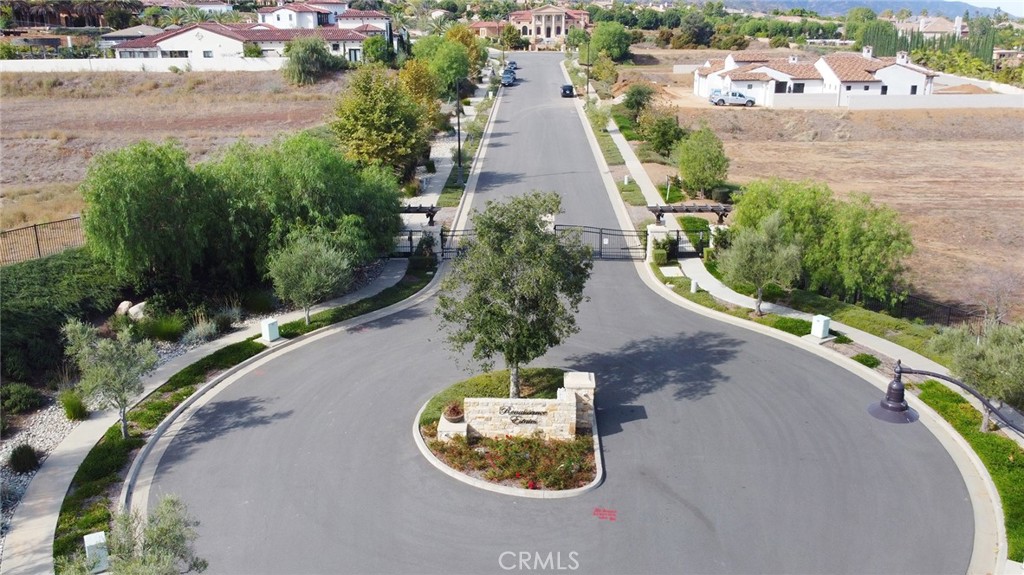Are you ready to build your own dream home? Here is a perfect spot with grand view at the Renaissance Estates properties. A very exclusive 12-homes community properties in a gated cul-de-sac custom home lots is waiting for you! Lot#5 is approximately an acre square feet and is located at the very end of the cul-de-sac that comes with amazing view of the city, Mount Bald, Cleveland National Forest and so on. Bring your own mansion architectural styles or choose one of these Santa Barbara, Tuscan, Mediterranean or Andalusian styles. A very private and secluded subdivision area and is located in a very highly sought gated community property. Come check it out and start building your custom dream home!