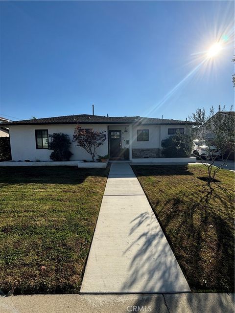 A home in La Habra