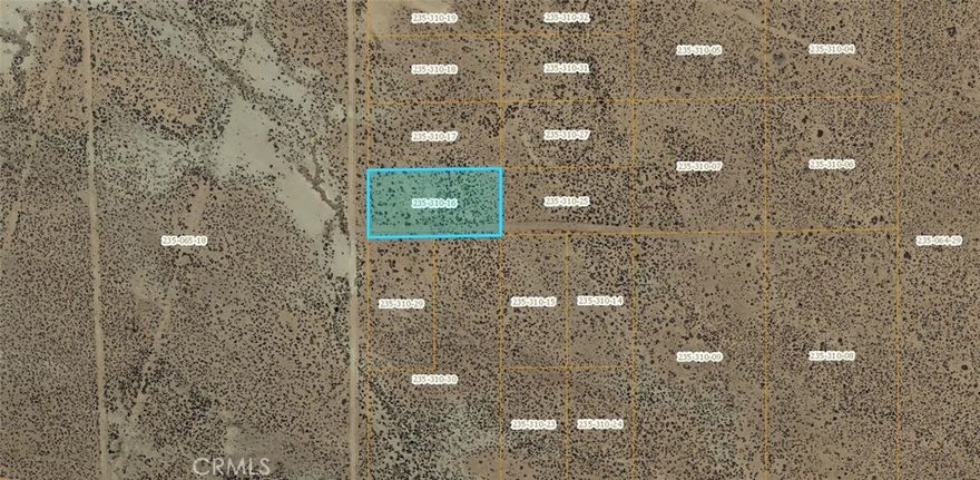 Here we have a 1.25 acre lot for sale just off the Hwy 58 in Mojave, Ca. Desert and Mountain views.